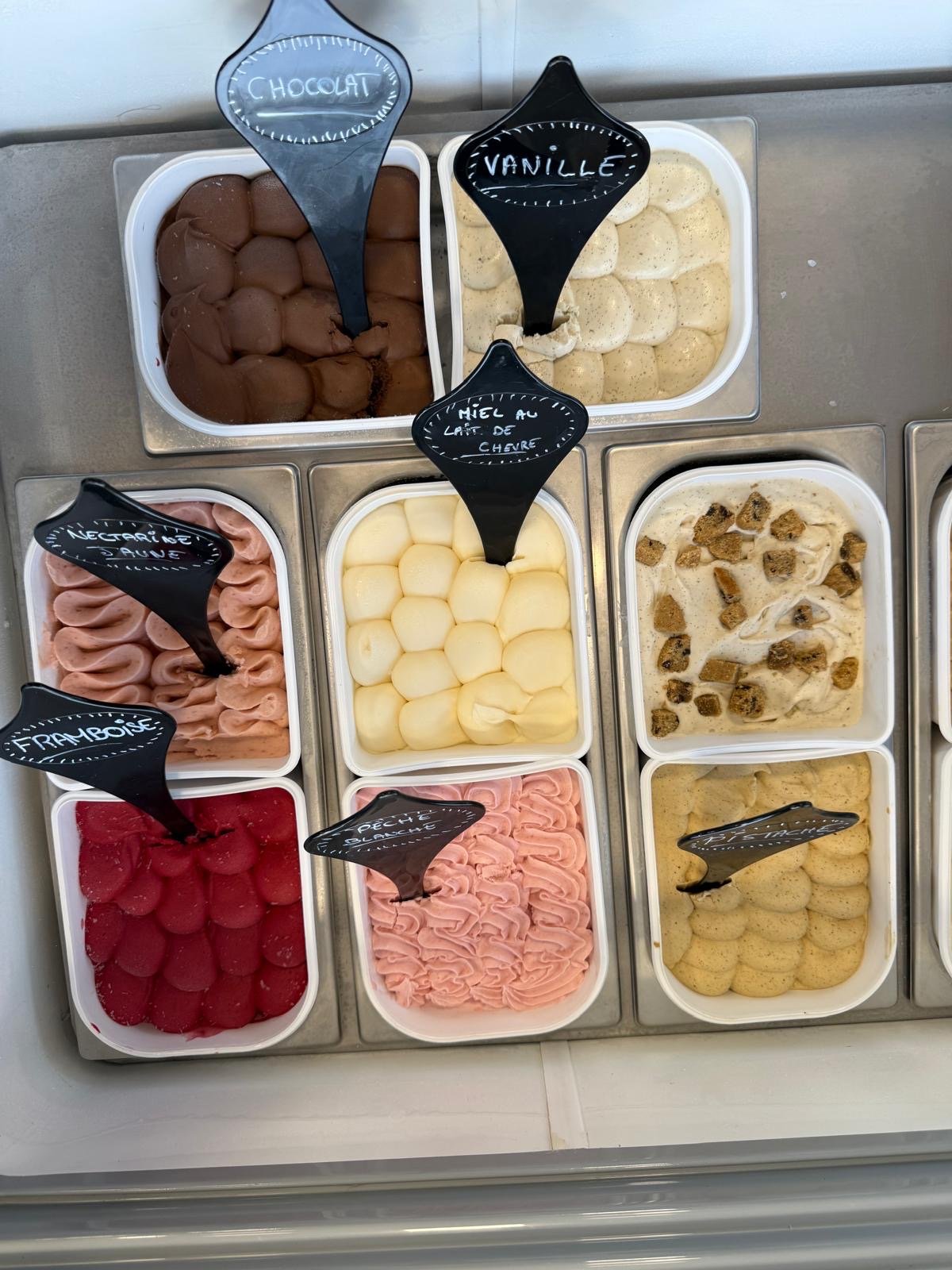 Création glacée pour événement