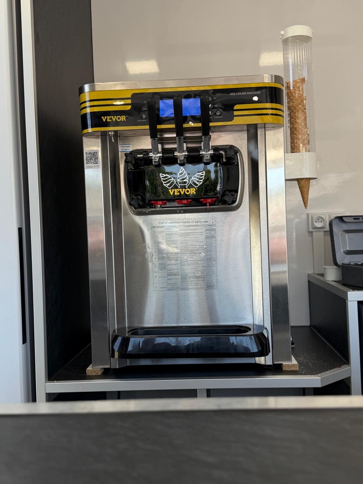 Service glace à l’italienne